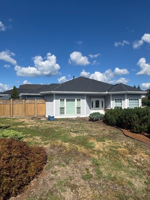 Roofking completed shingle re-roof on a Langley home